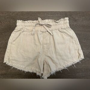 REWASH KHAKI HIGH WAIST SHORTS - Size Small SKU:90